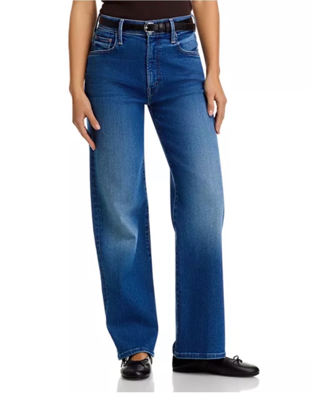 MOTHER The Rambler Zip Flood Jeans Nip It in the Bud High Rise - 29